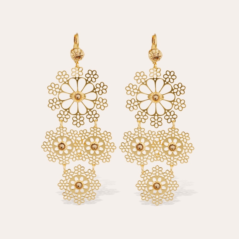 Gas Bijoux Neige earrings mini gold